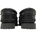 Timberland Authentic Boat Shoe Black Grain