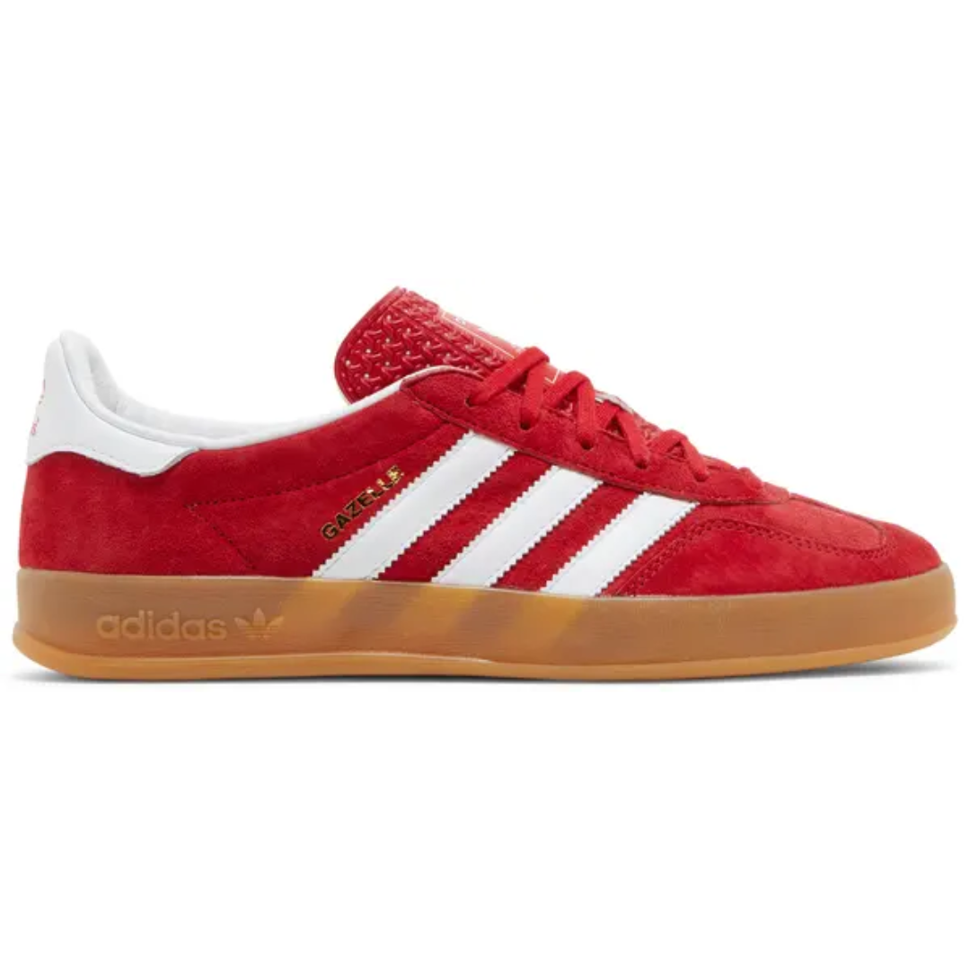 Adidas Gazelle Scarlet Cloud White
