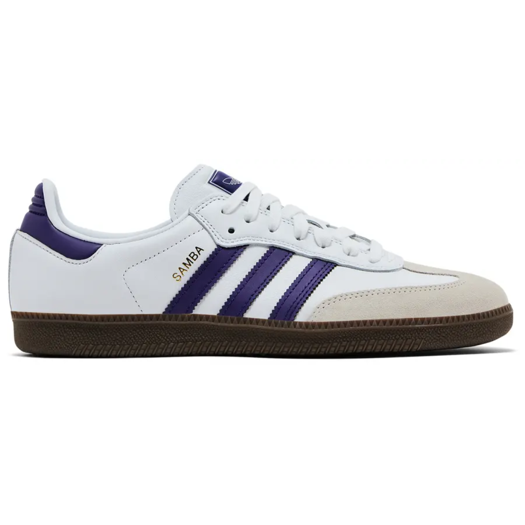 Adidas Samba ADV Cloud White Collegiate Purple