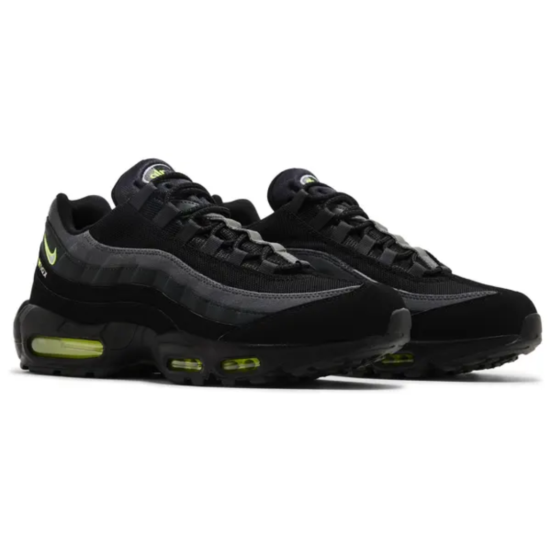 Nike Air Max 95 Logo Black Grey Volt