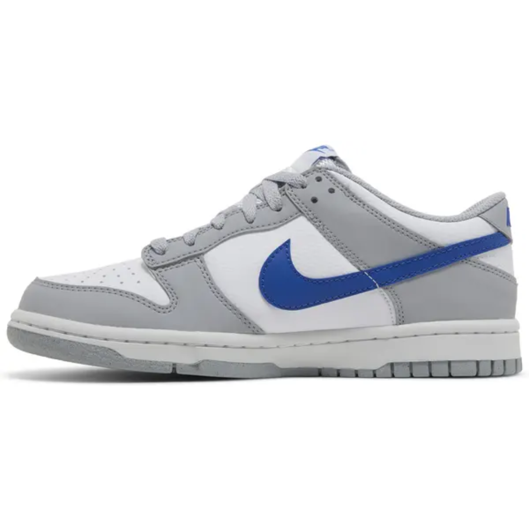 Nike Dunk Low Mini Swoosh Wolf Grey Game Royal