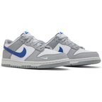 Nike Dunk Low Mini Swoosh Wolf Grey Game Royal