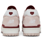 New Balance 550 White Scarlet