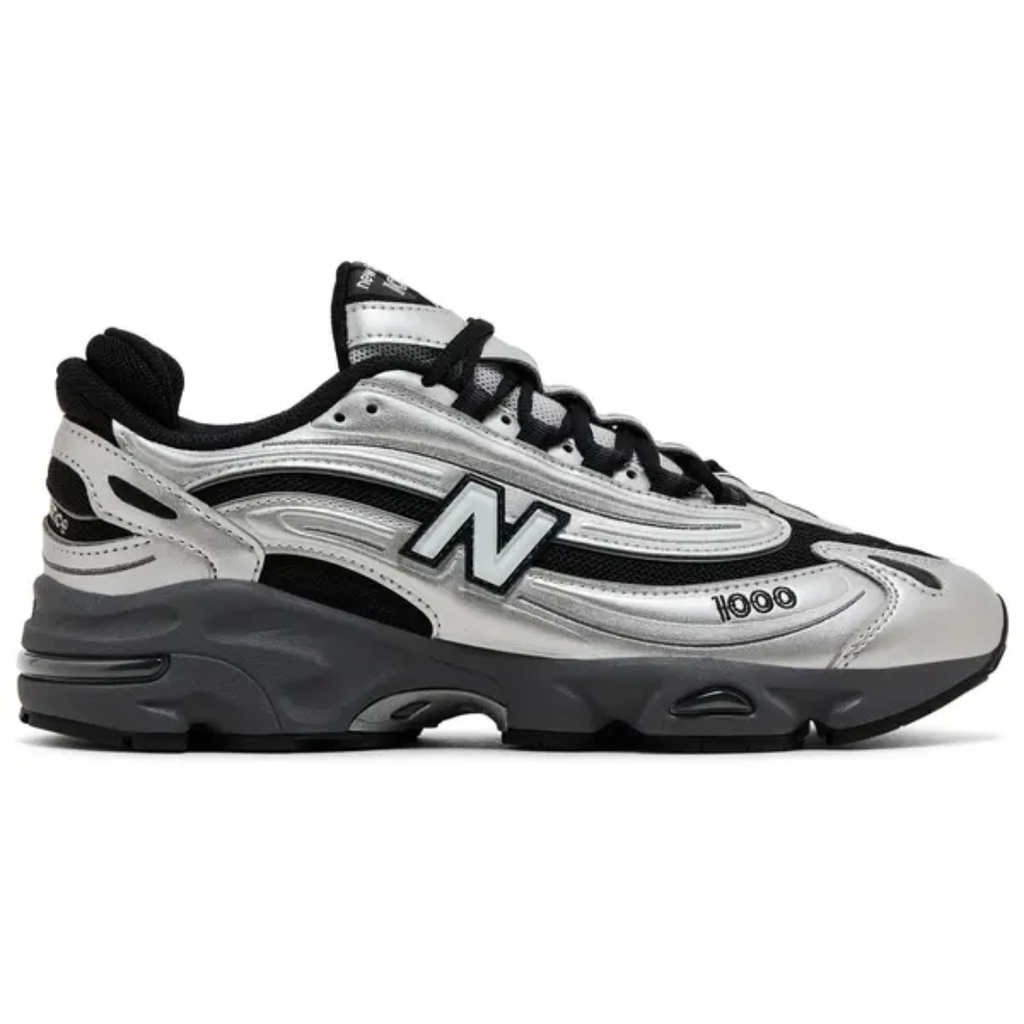 New Balance 1000 Black Silver Metallic