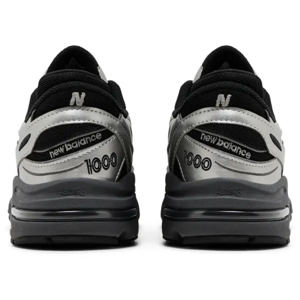 New Balance 1000 Black Silver Metallic