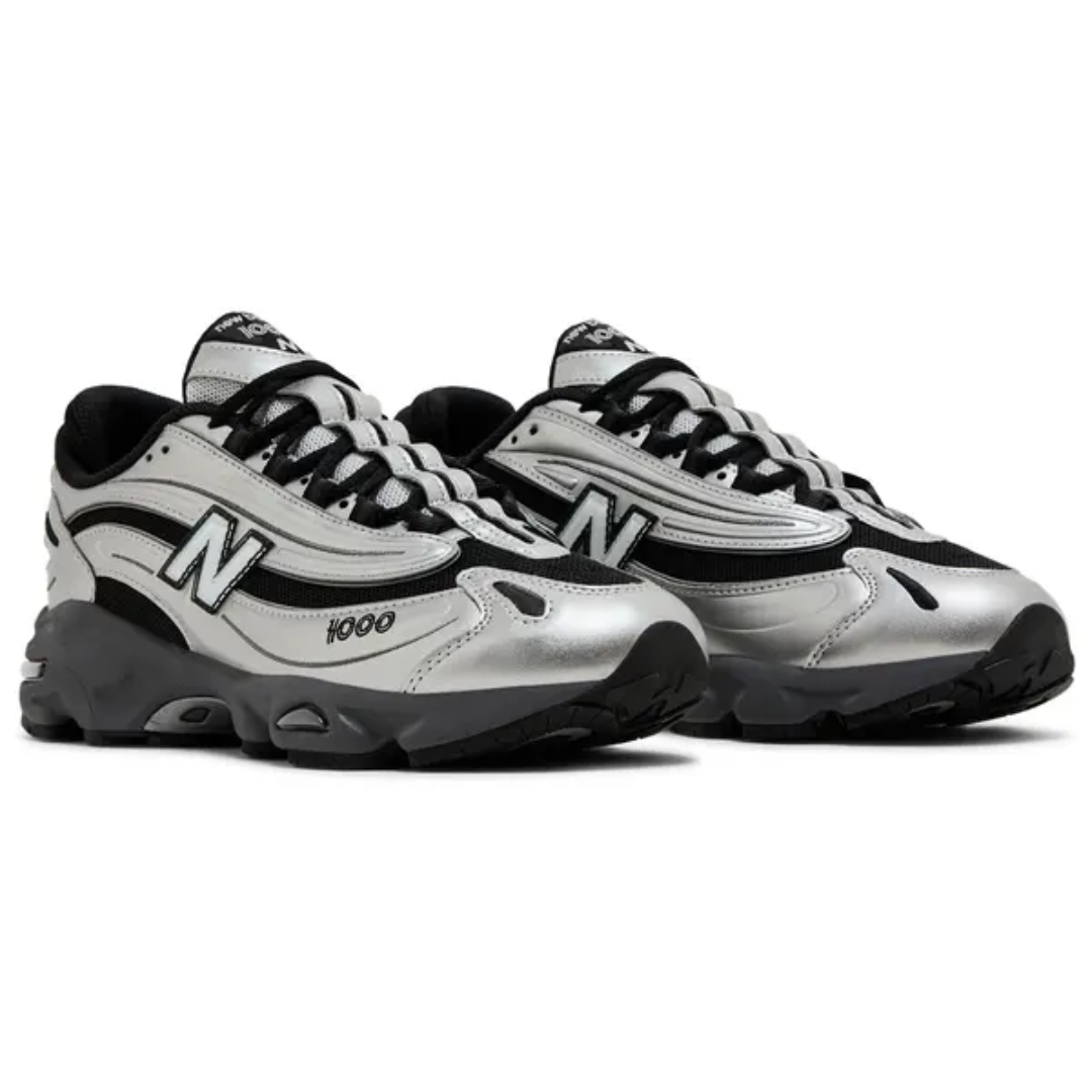 New Balance 1000 Black Silver Metallic