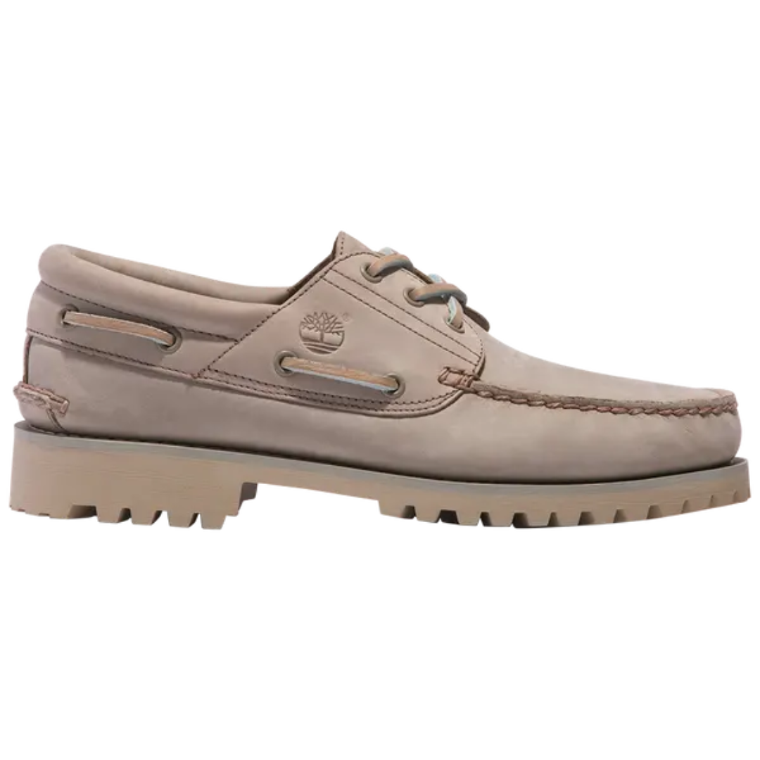 Timberland 3-Eye Lug Handsewn Boat Shoe Taupe