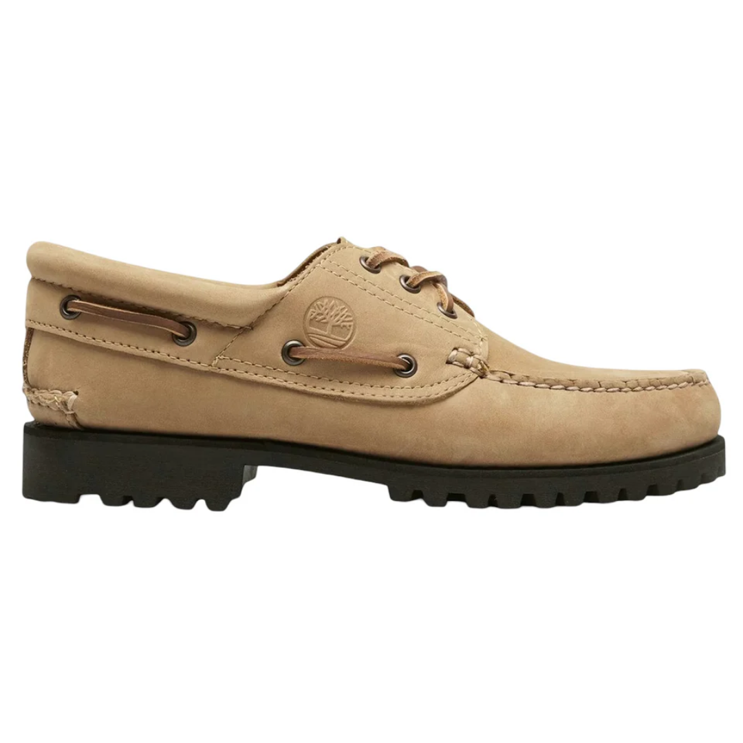 Timberland Authentic Boat Shoe Beige Black