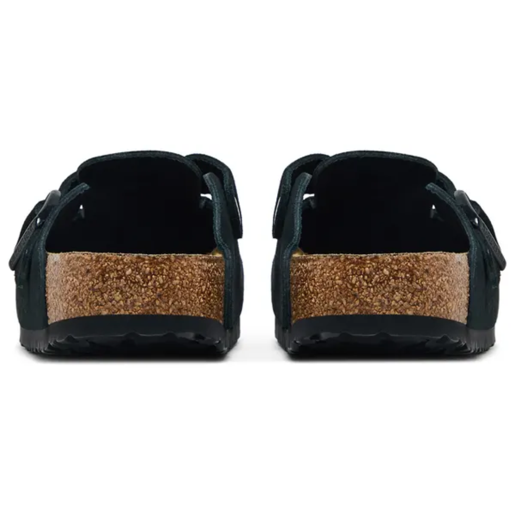 Birkenstock Boston Black Suede
