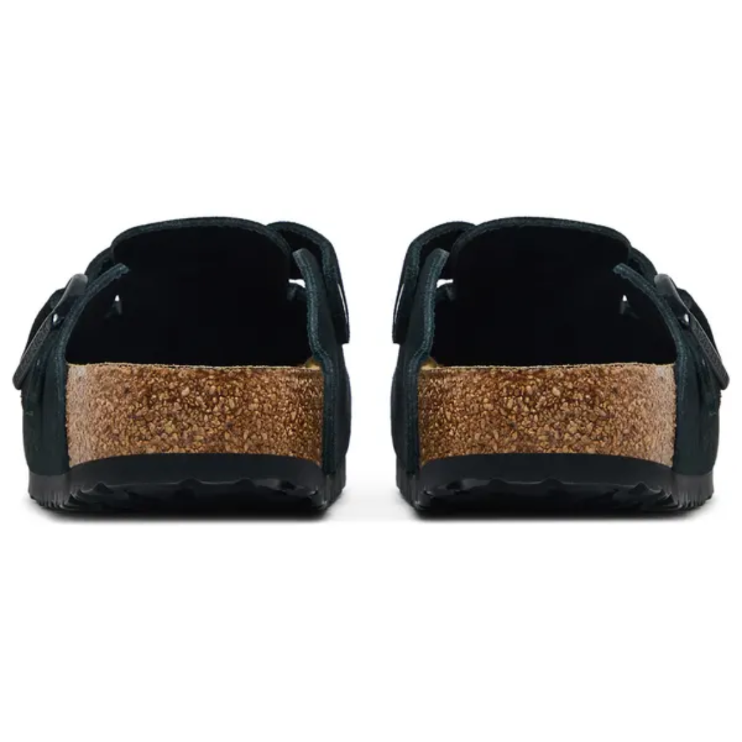 Birkenstock Boston Black Suede