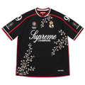 Supreme Floral Soccer Jersey Black