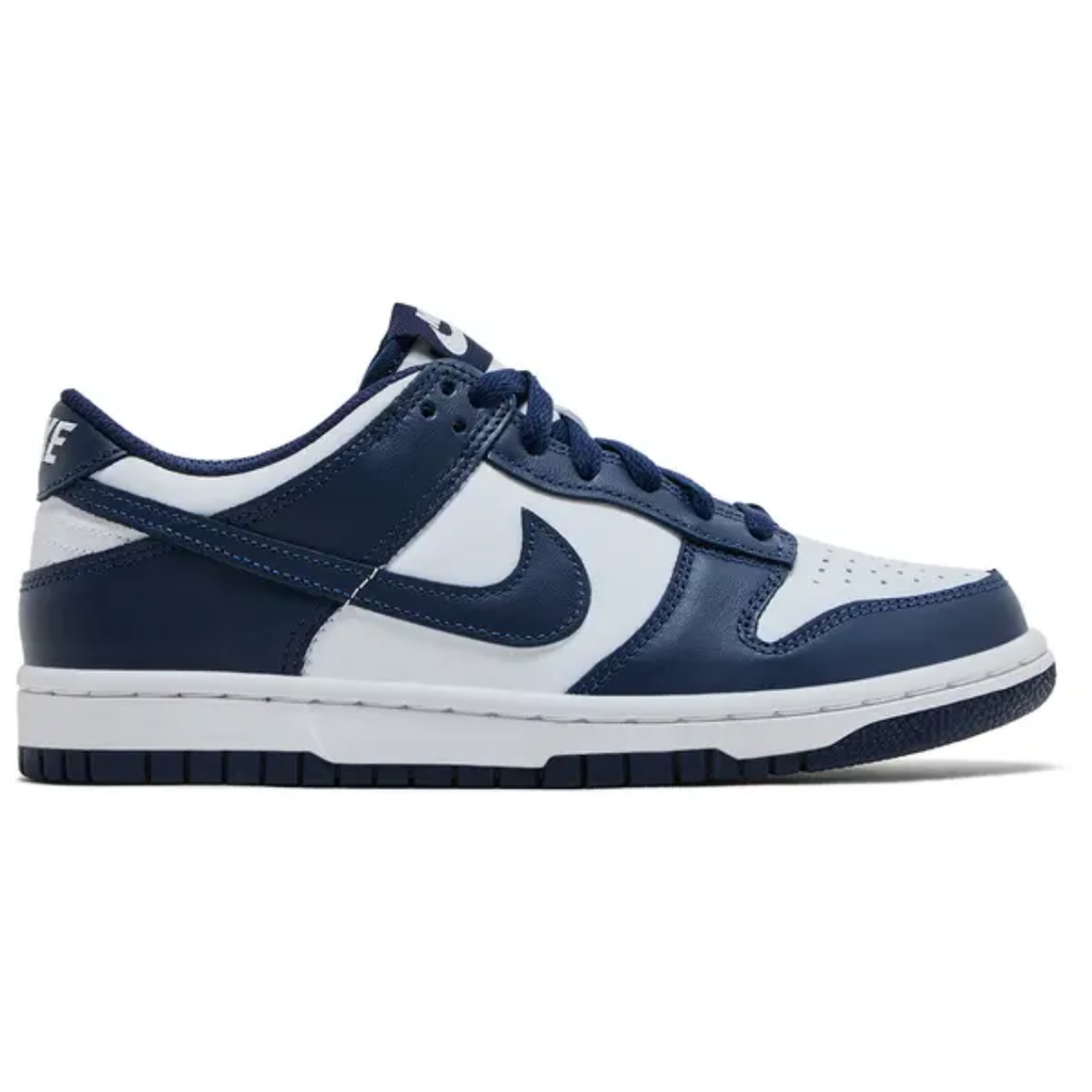Nike Dunk Low White Midnight Navy