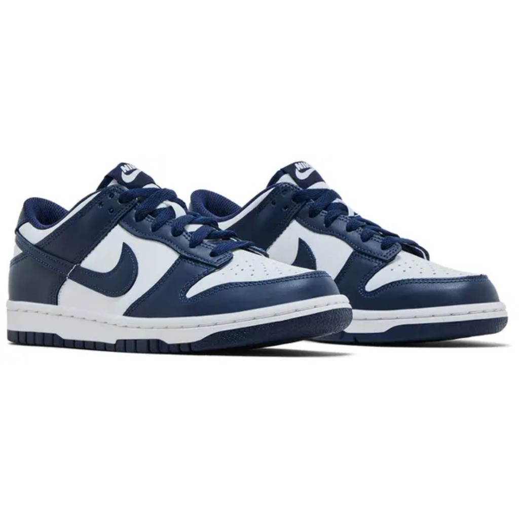 Nike Dunk Low White Midnight Navy