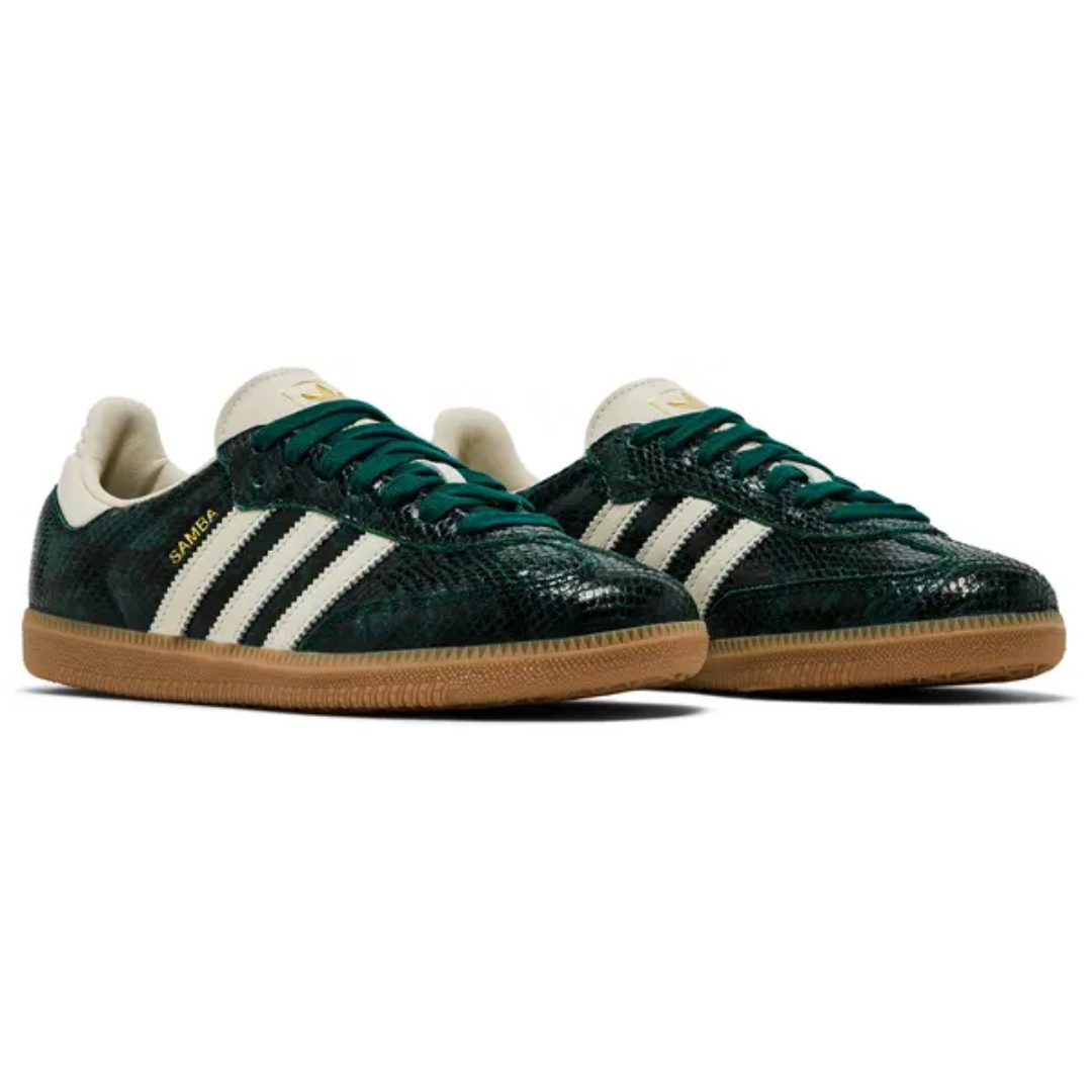 Adidas Samba OG Snakeskin Collegiate Green