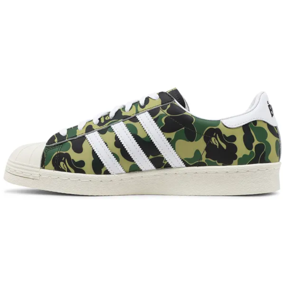Adidas Superstar Bape Camo Green