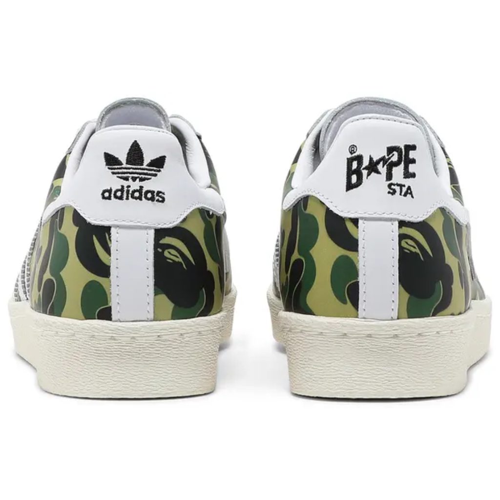 Adidas Superstar Bape Camo Green