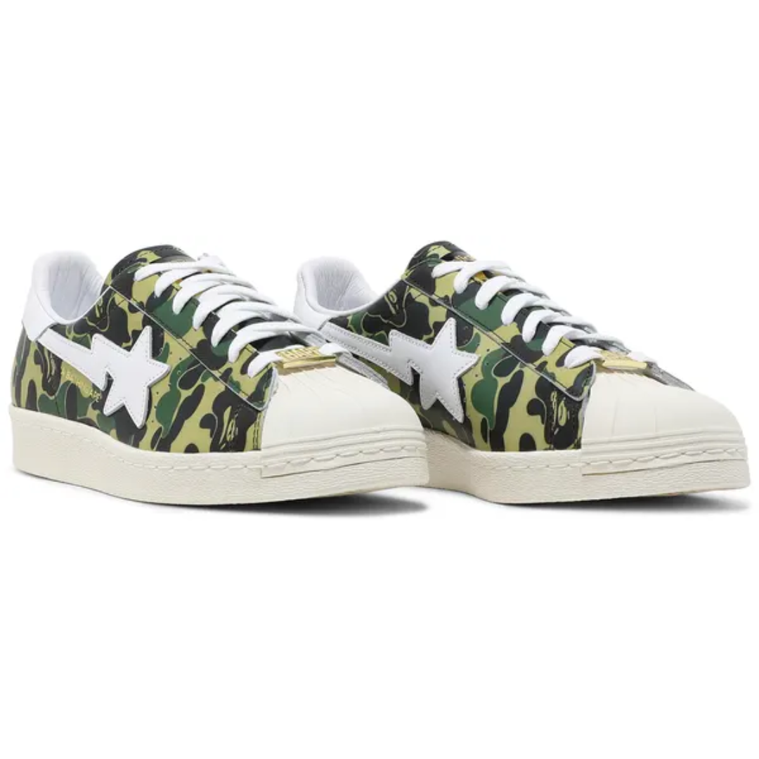 Adidas Superstar Bape Camo Green