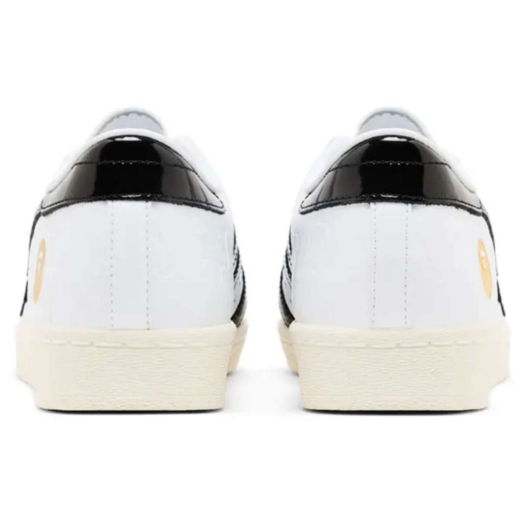 Adidas Superstar Vintage Bape White Black