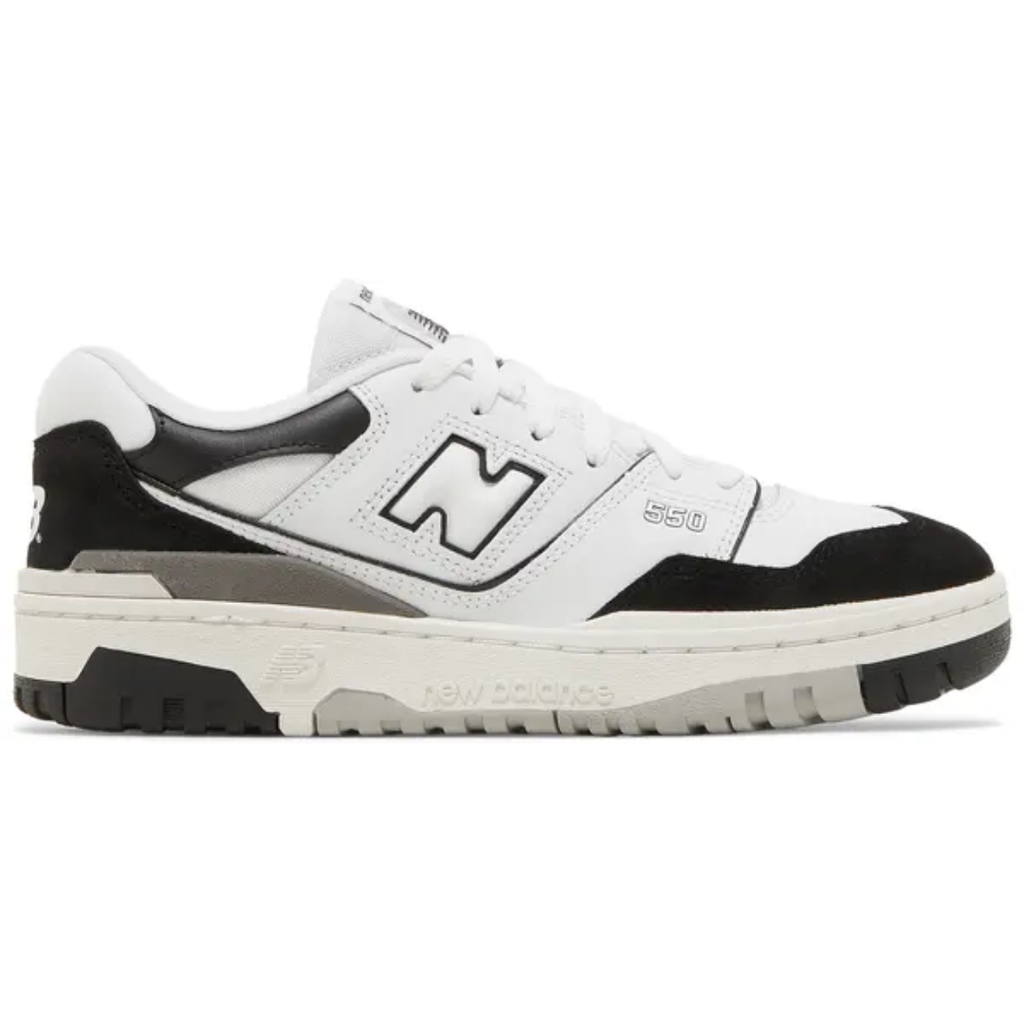New Balance 550 White Black Rain Cloud