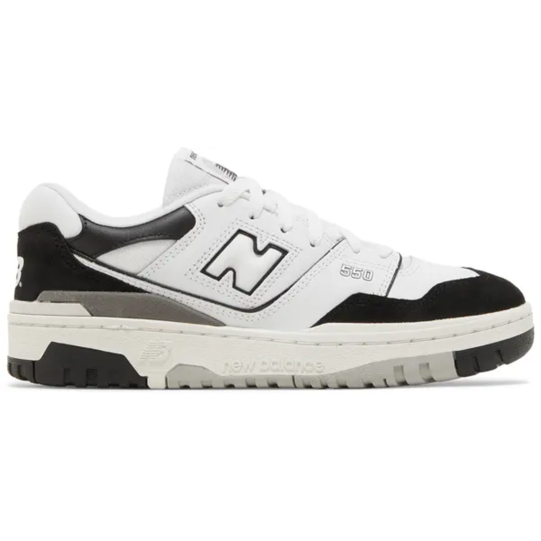 New Balance 550 White Black Rain Cloud