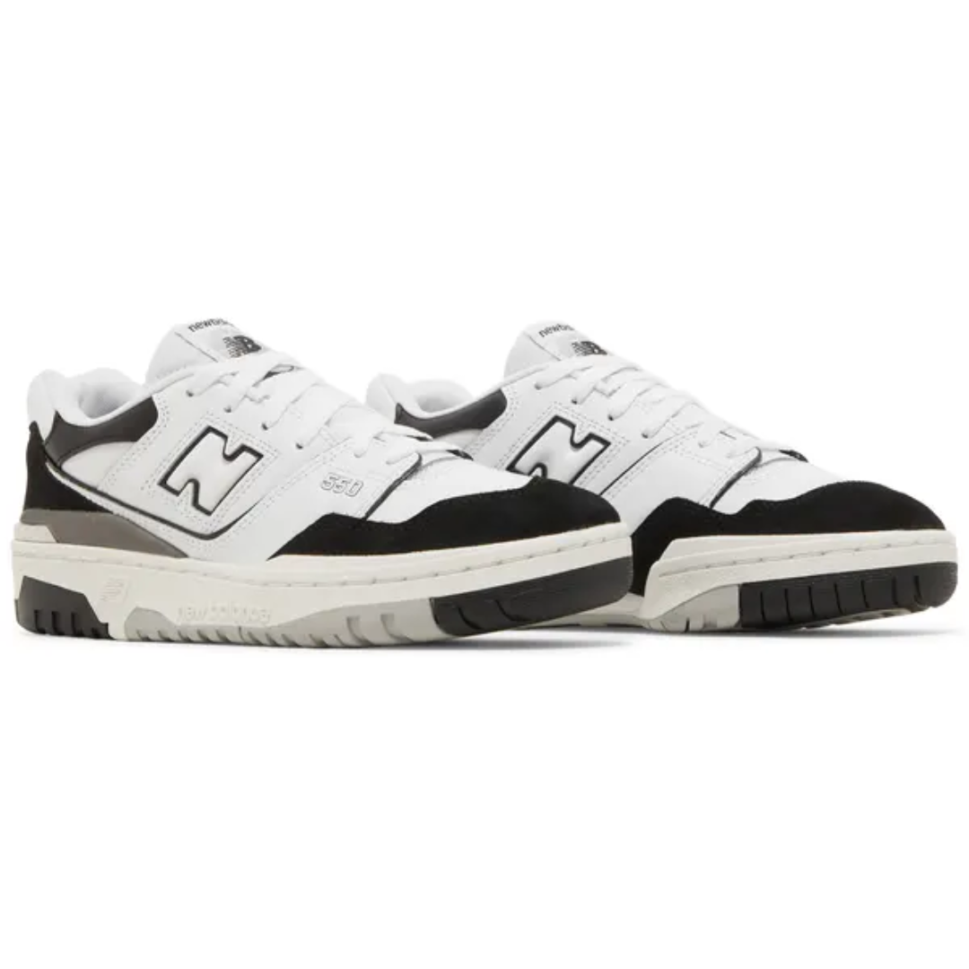 New Balance 550 White Black Rain Cloud