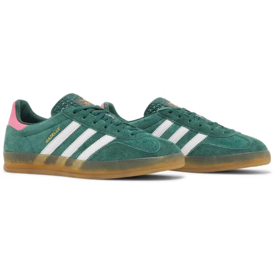 Adidas Gazelle Indoor Collegiate Green Lucid Pink